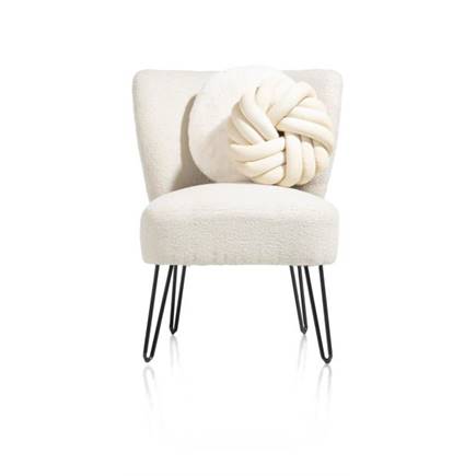 Coco Maison Maud fauteuil Creme